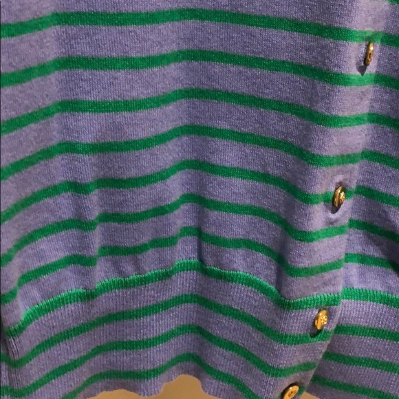 EUC J.Crew Button Down Lilac Blue Cardigan - Picture 2 of 6